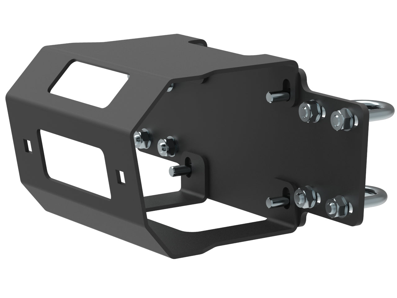 Galinis gervės tvirtinimo komplektas: Suzuki 450/500/700/750: KingQuad