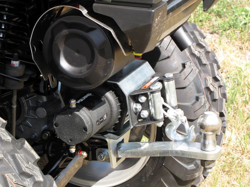 Galinis gervės tvirtinimo komplektas: Polaris Sportsman: 550 / 850 / 1000
