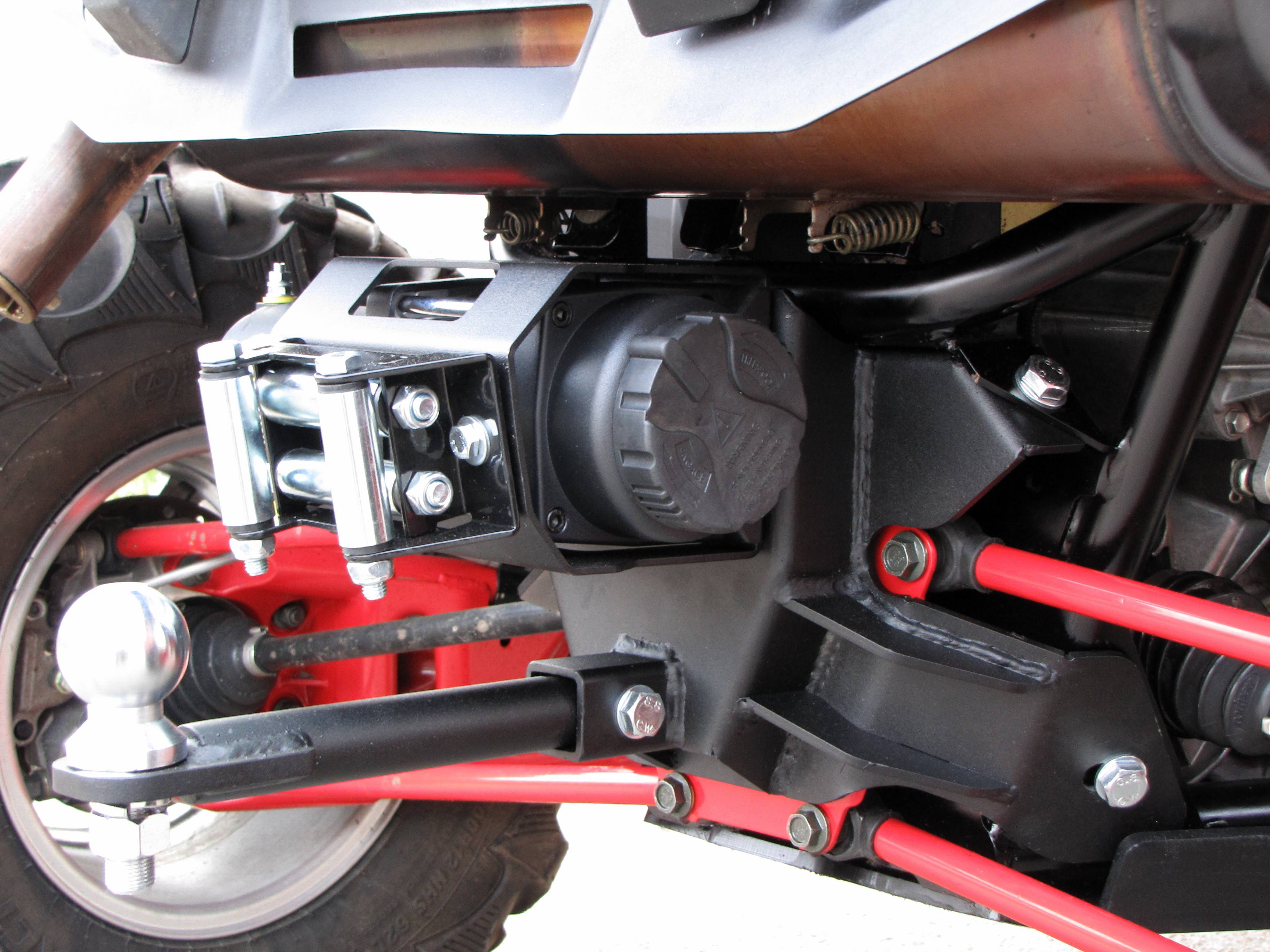 Galinio gervės tvirtinimo komplektas: Polaris RZR 900 XP (-2014)