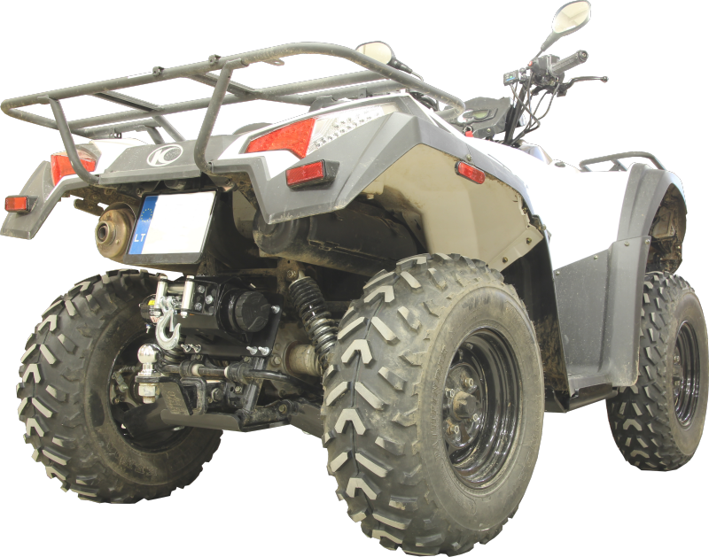 Galinės gervės montavimo komplektas: KYMCO MXU 700 (-2019)