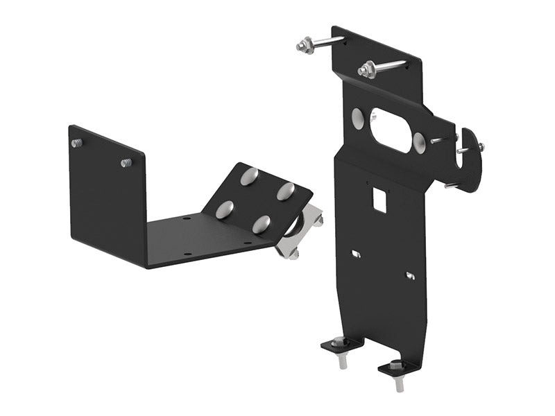 Winch mounting kit for the rear: Polaris 6x6 Big Boss 570 (2" / 50 mm hitch).