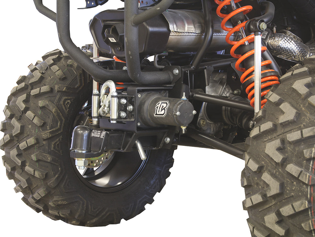 Rear winch mounting kit: Polaris Sportsman XP 1000 S, Polaris Scrambler XP 1000 S
