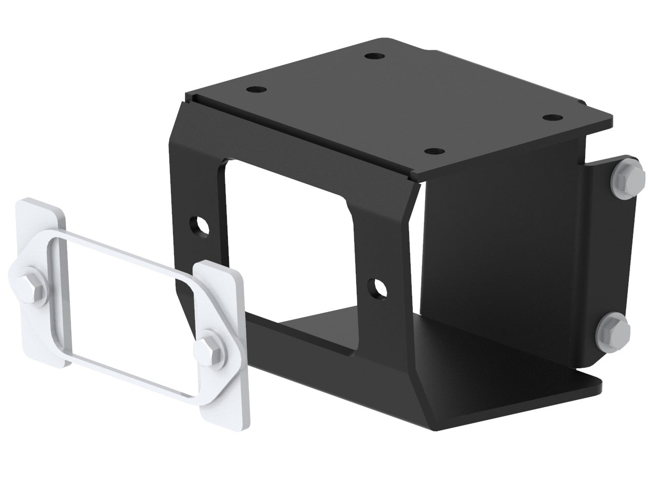 Front Winch Mount Kit: Polaris Scrambler XP 1000 S