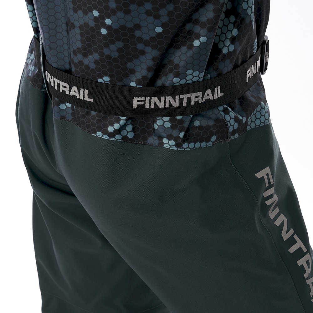 Kombinezoninės bridkelnės Finntrail Waders Enduro BF CamoGrey