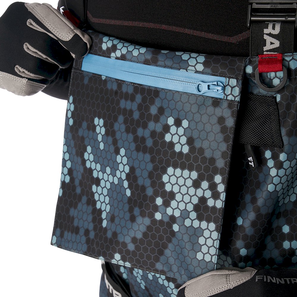 Kombinezoninės bridkelnės Finntrail Waders Enduro BF CamoGrey