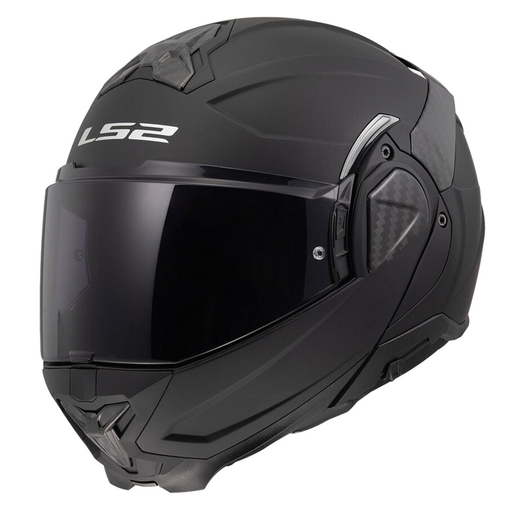 LS2 FF910 ADVANT II ŠALMAS - SOLID MATT BLACK