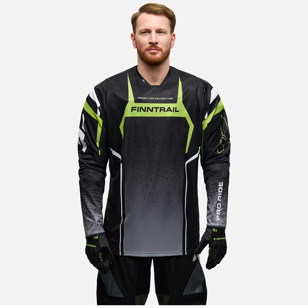 Marškinėliai Finntrail Atom | Graphite