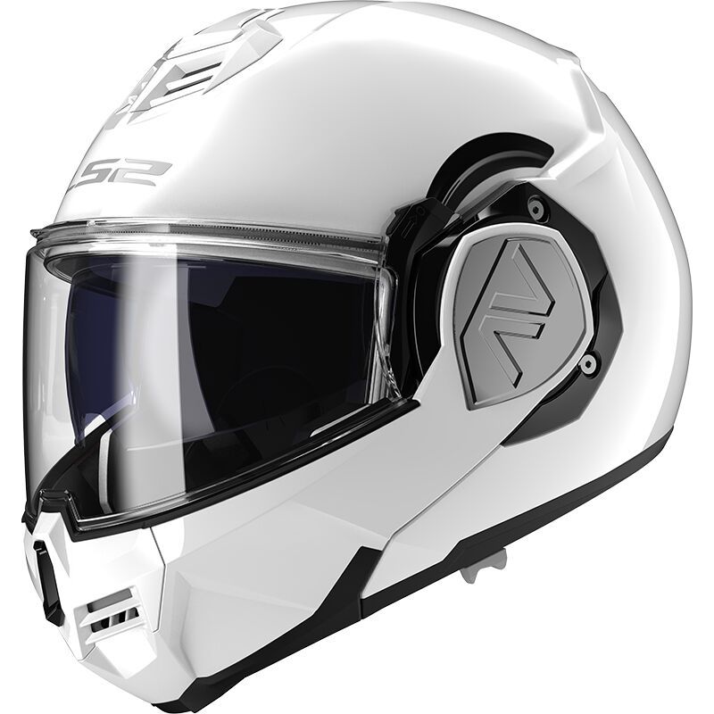 LS2 FF906 ADVANT ŠALMAS - SOLID WHITE