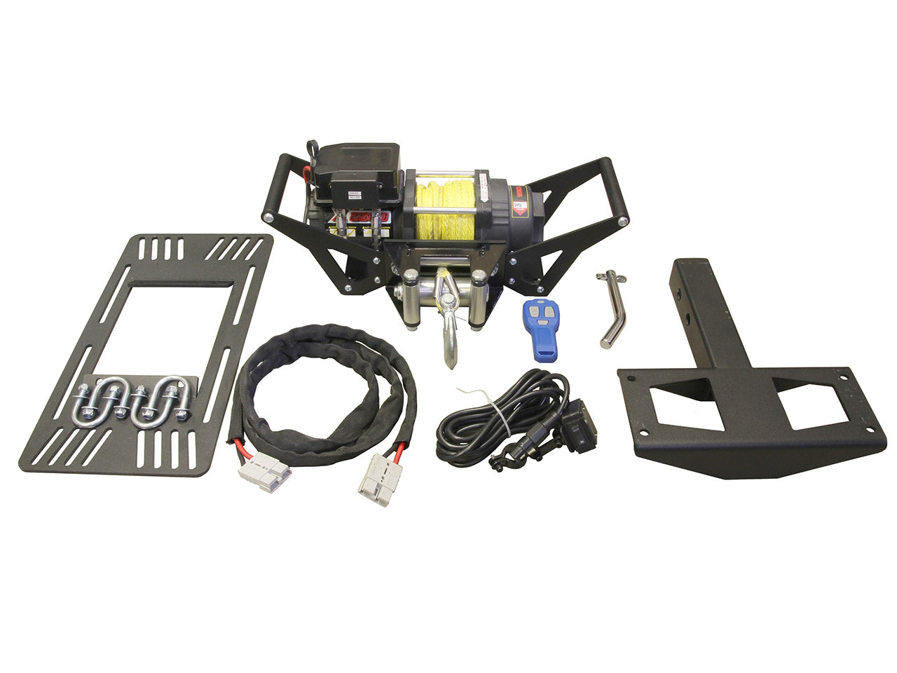Multifunctional winch mount