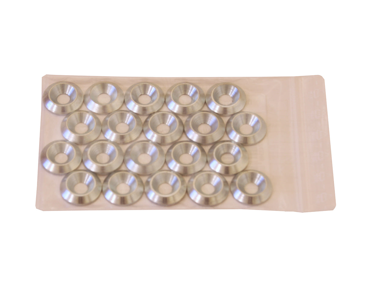 Conical washers (20 pcs.): 6 mm / 0.25 inch