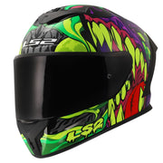LS2 FF820 RAPID 3 LYCANT Helmet Purple Green