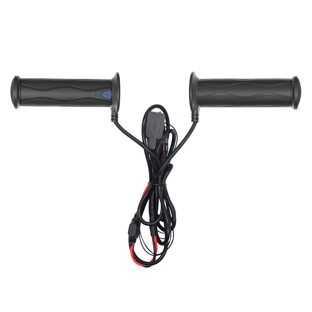 ATV šildomos rankenėlės su nykščio šildytuvu 12 V – 22 mm