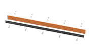 Rubber knife 1280 mm / 50 inches
