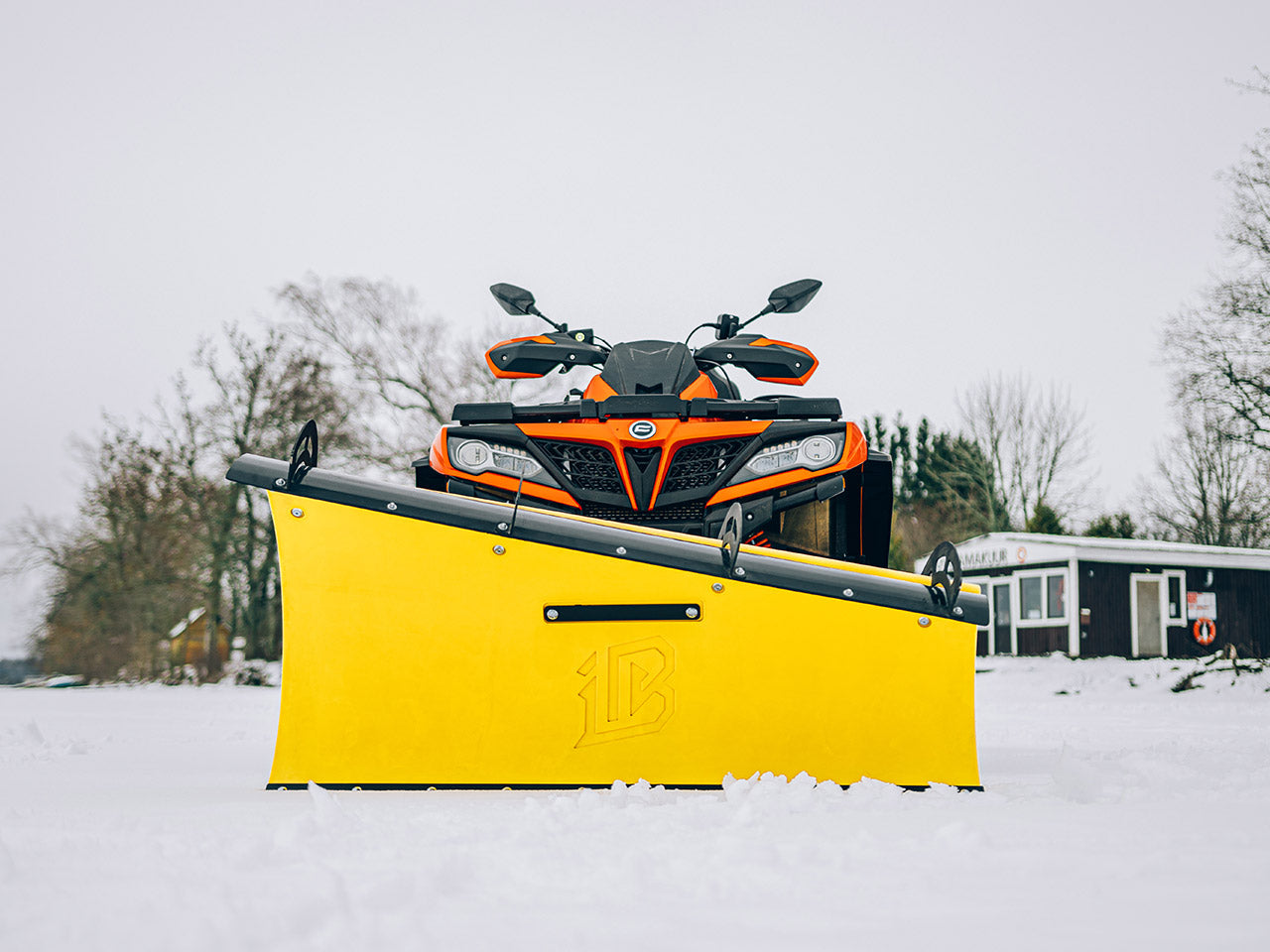 Plastic high throw blade: tapered plow blade: 1520 mm / 60in