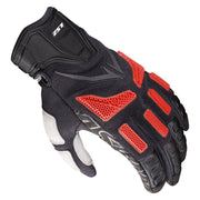 LS2 Ravin Vyriškos Moto Pirštinės - Black Red