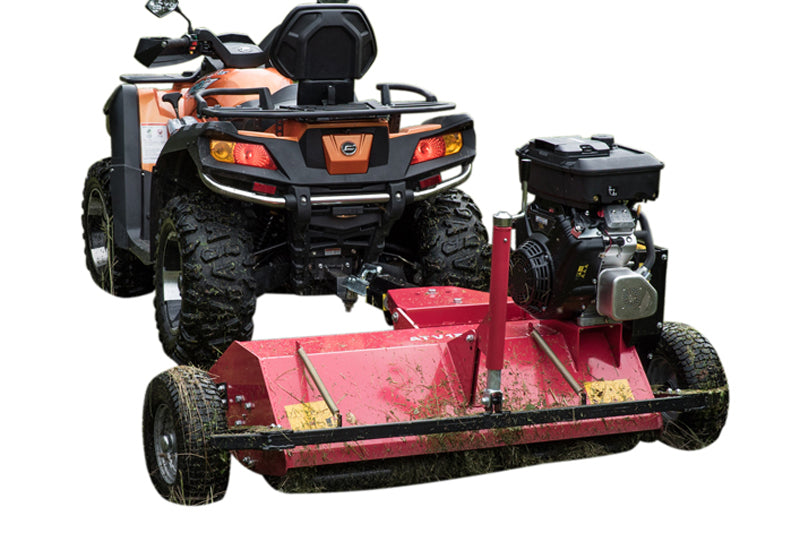Lawnmower with gear-driven blades, 18 HP (Briggs & Stratton engine)