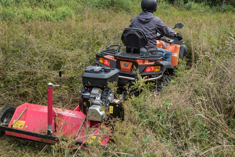 Lawnmower with gear-driven blades, 18 HP (Briggs & Stratton engine)