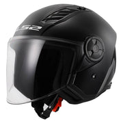 LS2 OF616 AIRFLOW 2 ŠALMAS - SOLID Gloss Black