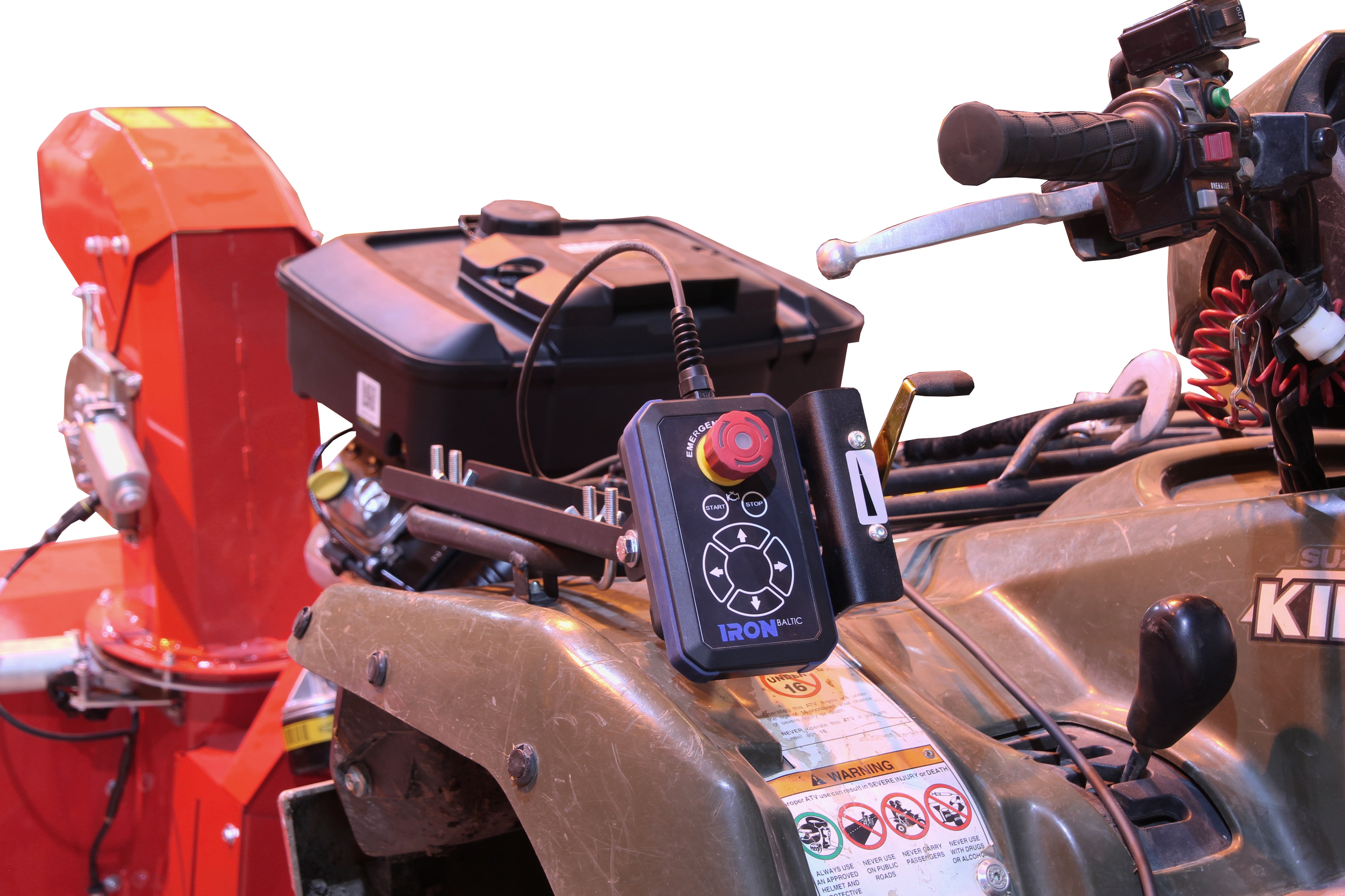 Snow blower 1250 mm / 49 in: (14hp B&S El-start)