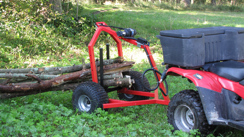 Rąstų vežtuvas (Log hauler) ATV / UTV