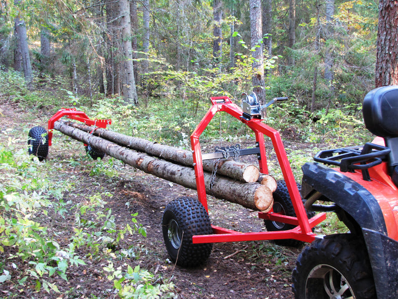Rąstų vežtuvas (Log hauler) ATV / UTV