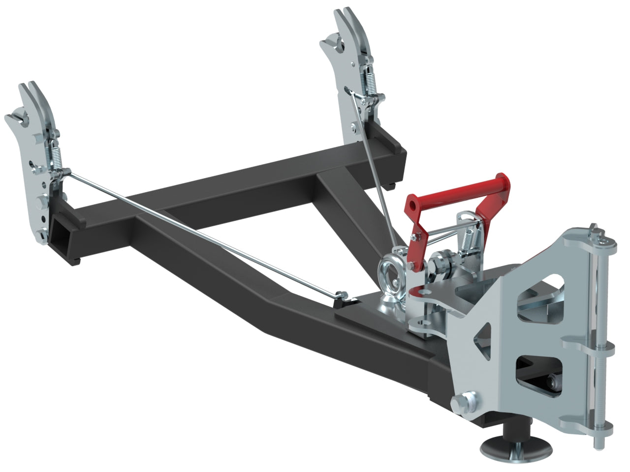 Priekinės montuotės greito tvirtinimo stūmimo svirtis (siaura versija): V-Plow G2 1500