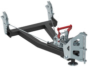 Front mount quick attachment push tube (narrow version): V-Plow G2 1500