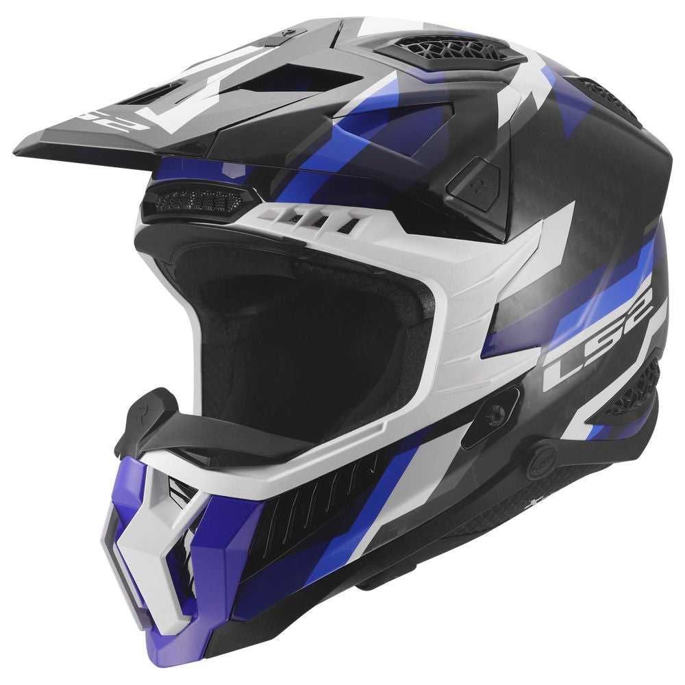 LS2 MX703 C X-FORCE PHANTOM Helmet Blue White