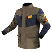 LS2 Metropolis Evo Man Moto Striukė - Khaki Blue Orange