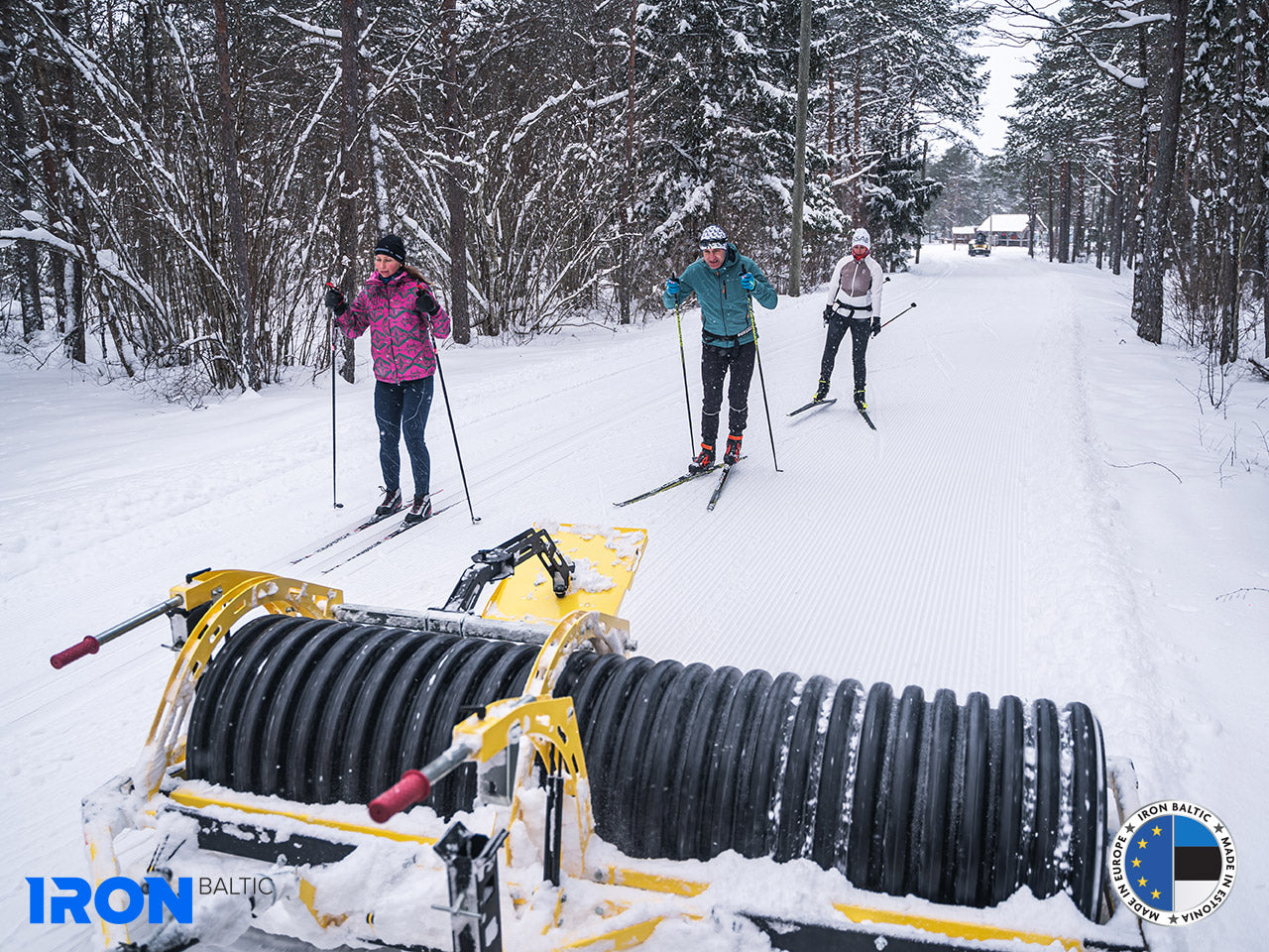 Classic cross-country ski track module: Snow Roller 47.5000 & 47.6000