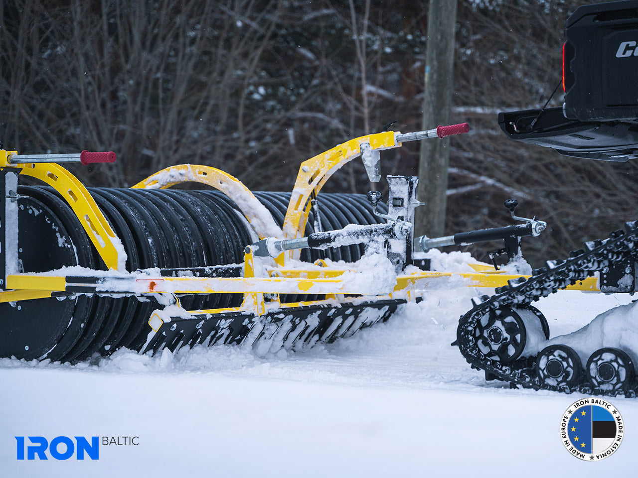 Ice blade module 2.7 m – for ATV snow roller