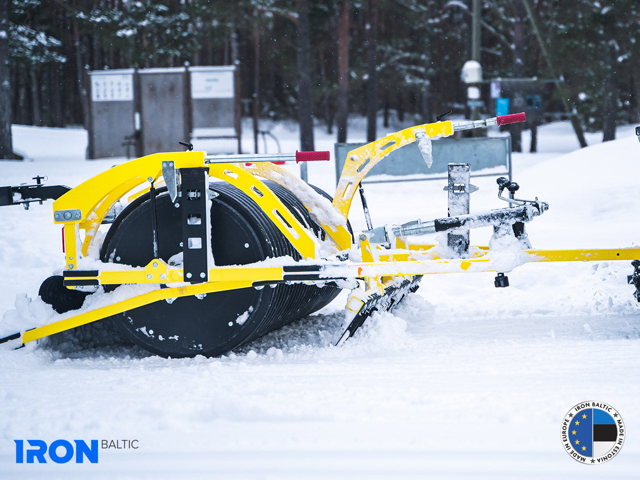 Ice blade module 2.7 m – for ATV snow roller