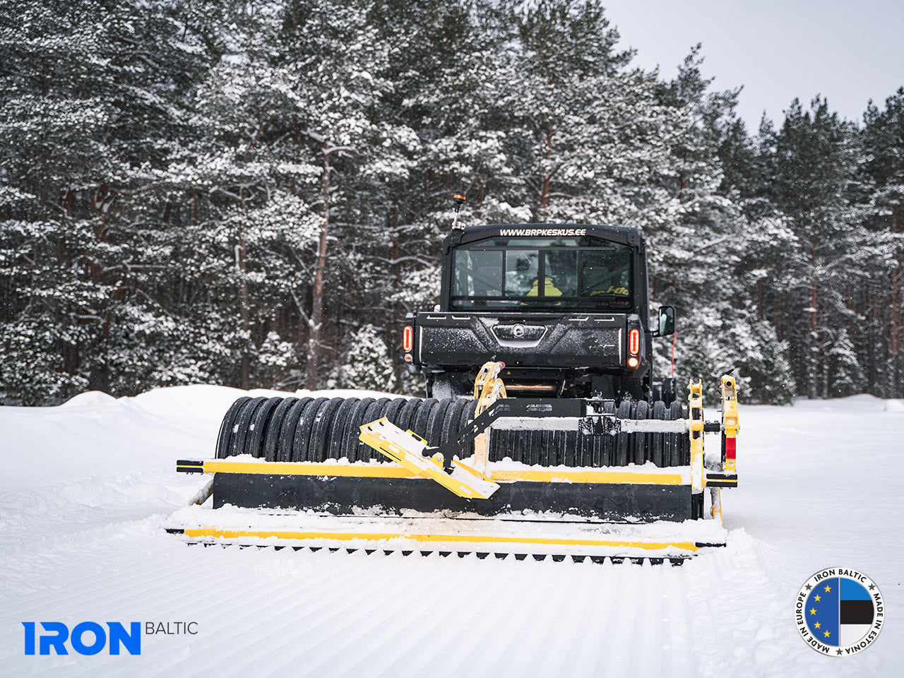 Ice blade module 2.7 m – for ATV snow roller