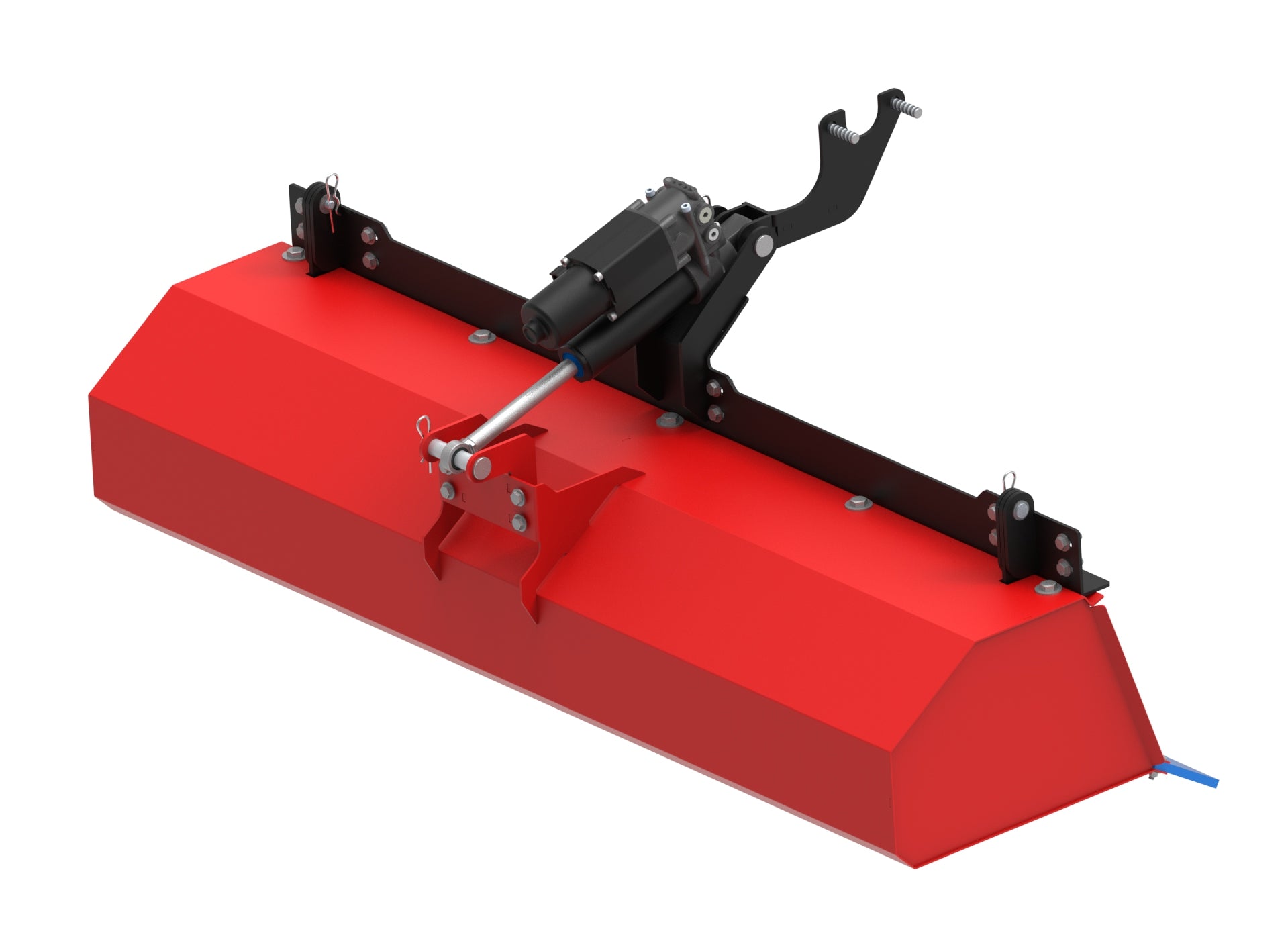 Collector box for rotary broom (US  stock version)
