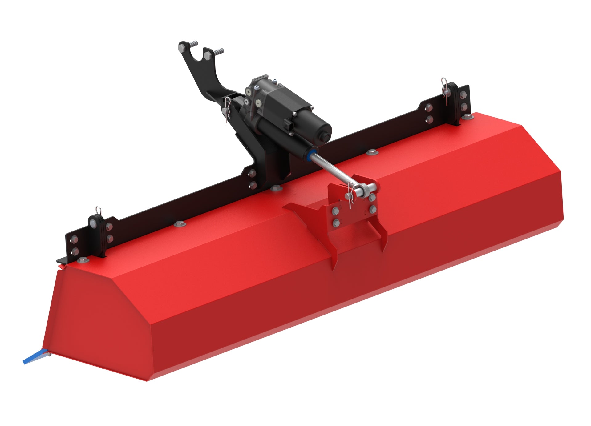 Collector box for rotary broom (US  stock version)