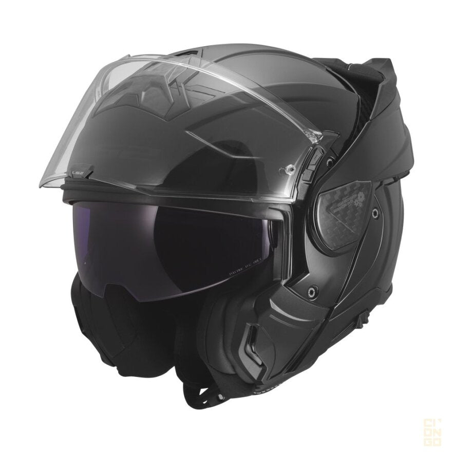 LS2 FF910 ADVANT II SOLID helmet Gloss Black