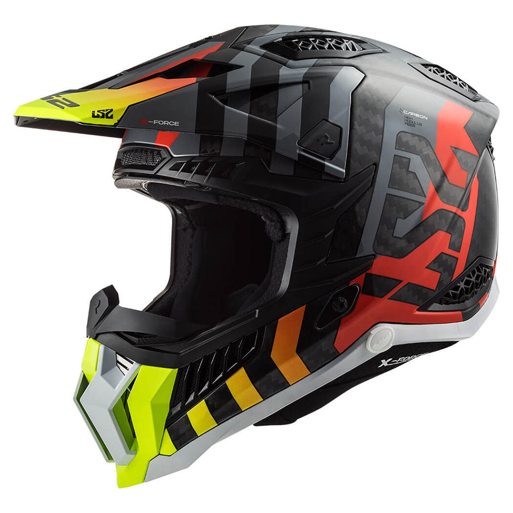 LS2 MX703 C X-FORCE ŠALMAS - BARRIER H-V Yellow Red