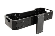 Universal cargo box with saw holder