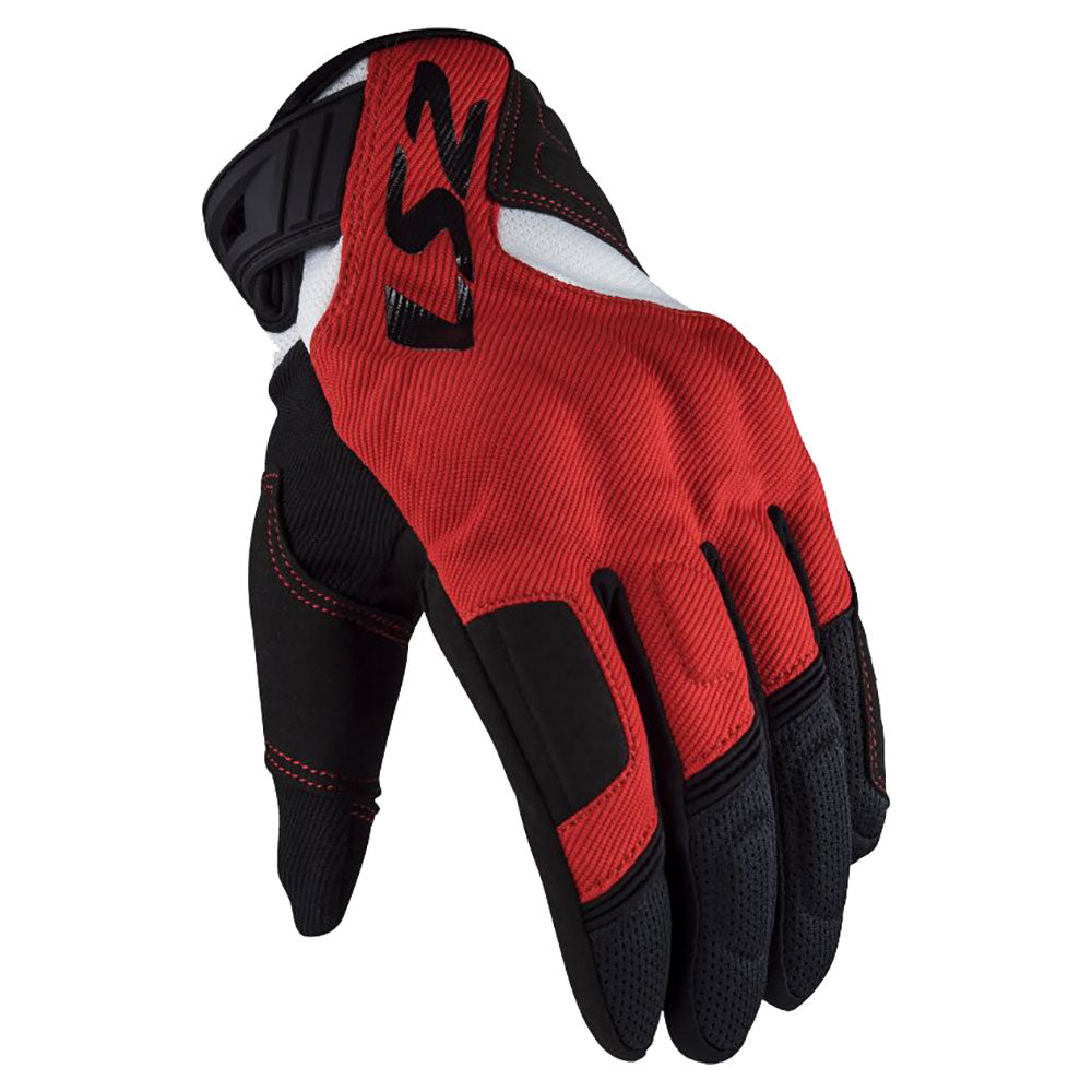 LS2 Silva Man Gloves Black Red