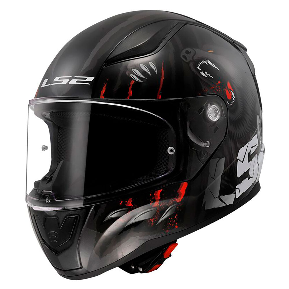 LS2 FF353 RAPID 2 ŠALMAS - CLAW Black