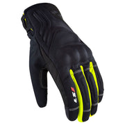 LS2 JET 2 MAN GLOVES Black H-V Yellow