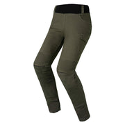 LS2 Router Lady Moto Kelnės - Olive Green