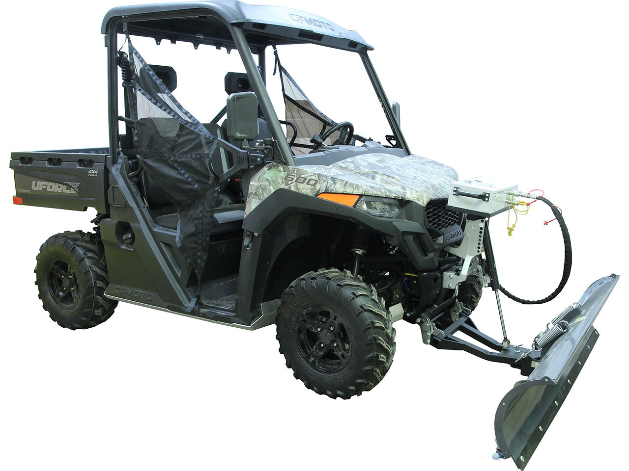 Plow Lift Adapter: CFMOTO UFORCE 600