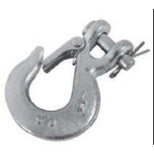 Gervės kablys Bronco Hook for winch wire