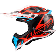LS2 MX700 SUBVERTER EVO 2 STOMP Helmet White Blue Red
