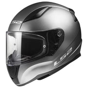 LS2 FF353 RAPID 2 ŠALMAS - SOLID Matt Titanium