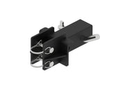 Intermediate mounting adapter for plows with mounting socket system