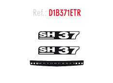 SH37 "SHAD" STICKERS