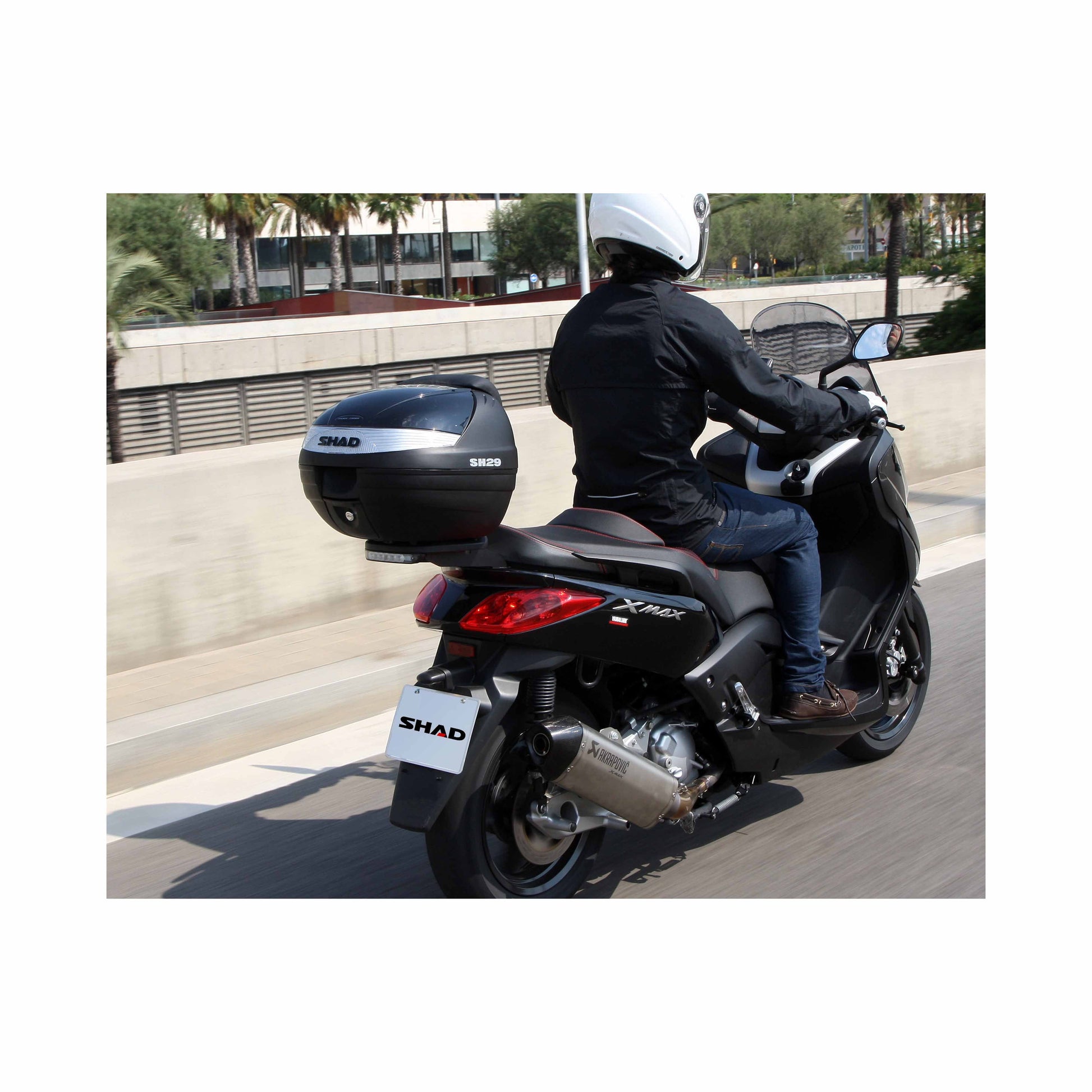 Galinė daiktadėžė SH29 BLACK