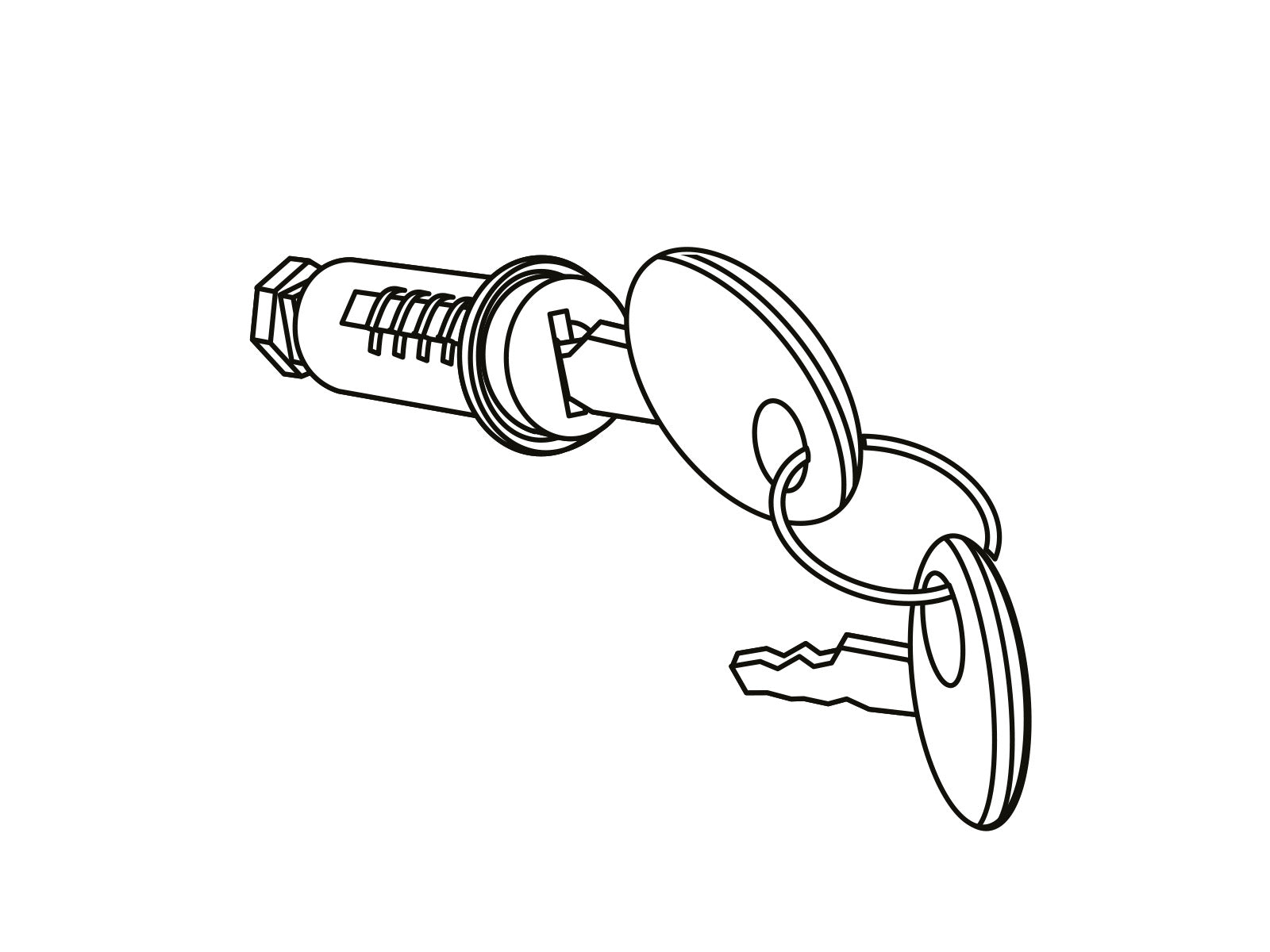 LOCK SET HOUSING SH48-SH59X